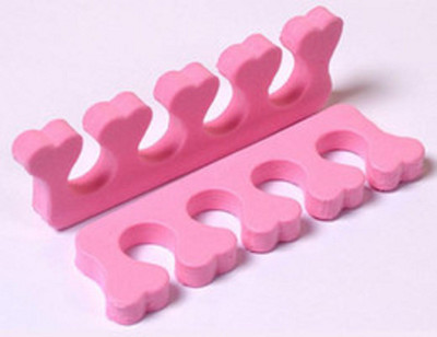 

Royalkart Sweet Style 10 Sets Soft Foam Finger & Toe Separator Nail Art Salon Pedicure Manicure Tool Feet Care(Pack Of 10)