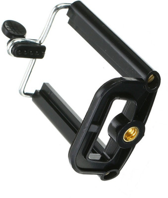 

Freya Bracket CLIP Stand Mount For Cell Phone MOBILE HOLDER MONOPOD Tripod Kit(Black, Supports Up to 500 g)