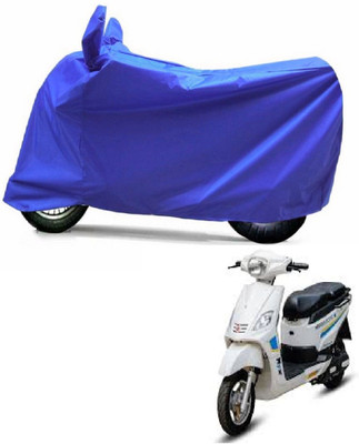 Auto Age Two Wheeler Cover for Universal For Bike(Electric, Blue)