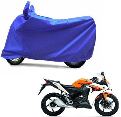 Auto Age Two Wheeler Cover for Honda(CBR 150R, Blue)