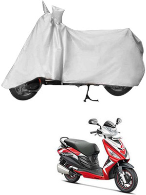 Mobik Two Wheeler Cover for Hero(Maestro Edge, Silver)