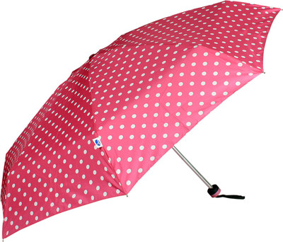 

Johns 585 mm Pink Polka Design Ladies Umbrella Umbrella(Pink)