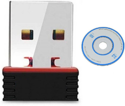 

Etake New Wifi Dongle Connector 802.11n Wi Fi 2.4GHz Wireless LAN Network Card USB Adapter(Black)