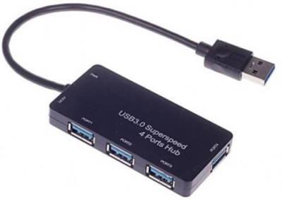 

XBOLT USB-3.0 Super Speed 4-Port Hub RPKH57413 USB Hub(Black)