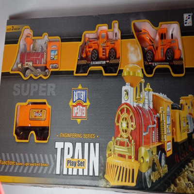 

eEdgeStore Train PlaySet(Yellow, Red), Red;yellow