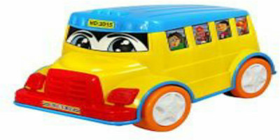

TOY KIDDIE BUS(Multicolor)