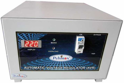 

PULSTRON PTI-5095D 5 KVA (90V-290V) Single Phase Automatic Voltage Stabilizer for Mainline(S-Grey)