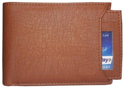 

SHAR Men Tan Artificial Leather Wallet(7 Card Slots)