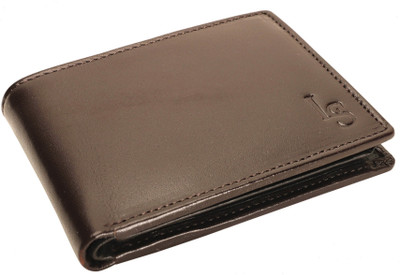 

LOUIS STITCH Men Brown Genuine Leather Wallet(8 Card Slots), Dark chocolate