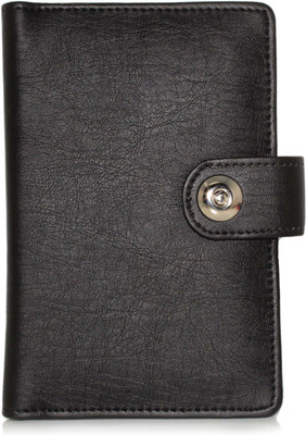 

Wildland Men Black Artificial Leather Document Holder(4 Card Slots)