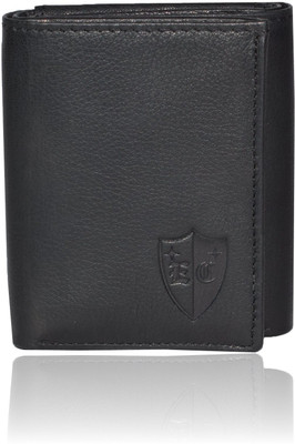 

Bizarre Kraftz Men Black Genuine Leather Wallet(7 Card Slots)