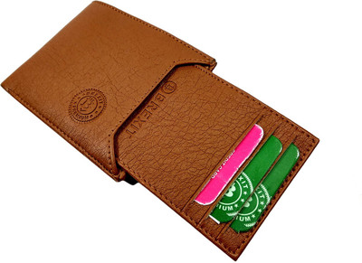 

Brexit Men Tan Artificial Leather Wallet(5 Card Slots)