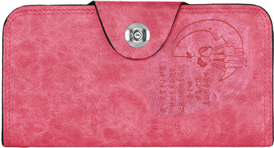 

Upshot Women Pink Artificial Leather Wallet(3 Card Slots)