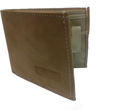 

Green Apple Men Beige Artificial Leather Wallet(6 Card Slots)