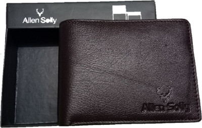 

Allen Solly Men Brown Genuine Leather Wallet(6 Card Slots)