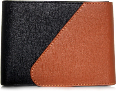 

Wildland Men Tan, Black Artificial Leather Wallet(5 Card Slots)