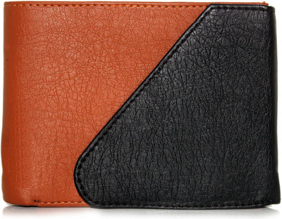 

Wildland Men Black, Tan Artificial Leather Wallet(5 Card Slots)