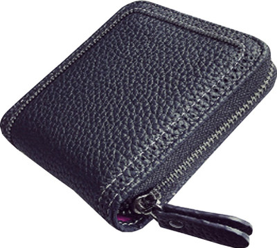 

ZELP Girls Black Fabric Wallet(4 Card Slots)