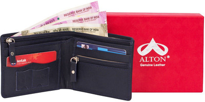 

alton Boys Blue Genuine Leather Wallet(8 Card Slots)