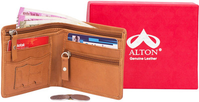 

alton Boys Blue Genuine Leather Wallet(8 Card Slots), Brown