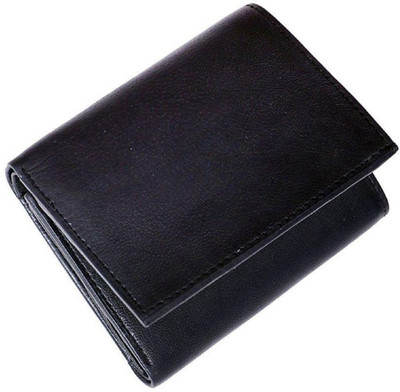 

Just Leather Boys Black Artificial Leather Wallet(6 Card Slots)