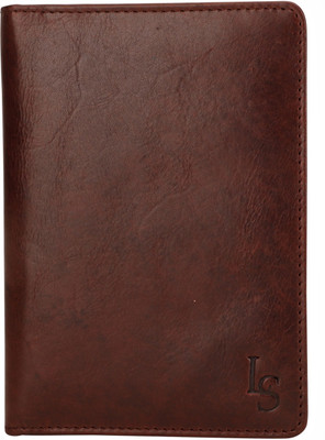 

LOUIS STITCH Men Brown Genuine Leather Wallet(4 Card Slots), Tanned brown