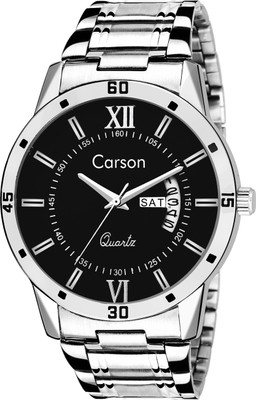 

Carson CR9009 Day-n-Date Congruence Watch - For Men