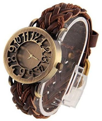 

Swan GUTHELI T GUTHELI BROWN FABRIC STRAP WATCH FOR GIRLS Watch - For Women