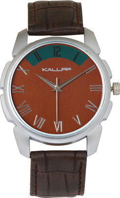 

Kallpp Fashions KFW06BRBRN Watch - For Men