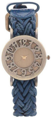 

FabSale Best Designer Blue Gutheli Synthetic Leather Strap Stylish Round Dial Latest Analog Wrist Watch(Pack Of 1) Watch - For Men & Women
