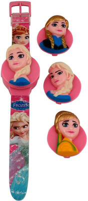 

Zest4Kids Frozen 3 changeable tops Watch - For Girls