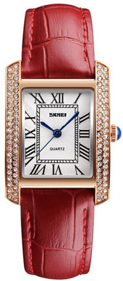 

Skmei 1281 Red Gold Stylish Dusk Watch - For Women