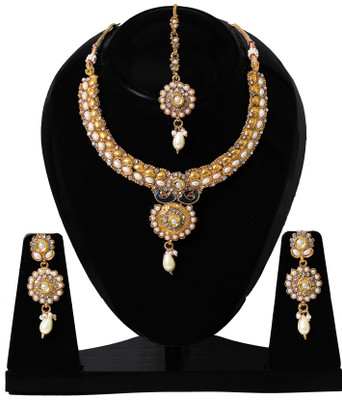 

Penny Jewels Alloy Jewel Set(Gold)