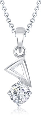 84% OFF on VK Jewels Passionate Rhodium Plated Solitaire Rhodium Alloy Pendant 84% OFF on VK Jewels Passionate Rhodium Plated Solitaire Rhodium Alloy Pendant