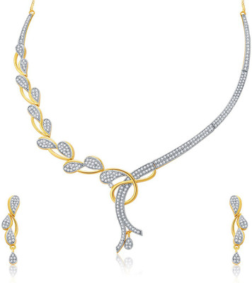 

Sukkhi Alloy Jewel Set(Gold, White)