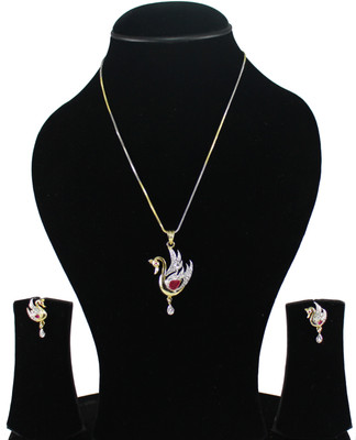 

You Bella Alloy Jewel Set(White)