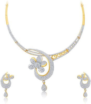 

Sukkhi Alloy Jewel Set(Gold, White)