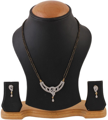 

You Bella Alloy Jewel Set(White)