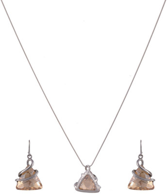 

High Trendz Alloy Jewel Set(Silver)