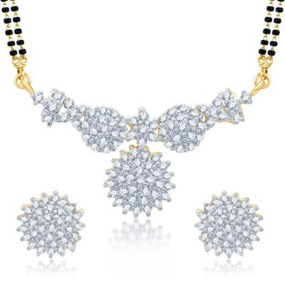 

Sukkhi Alloy Jewel Set(White, Gold)