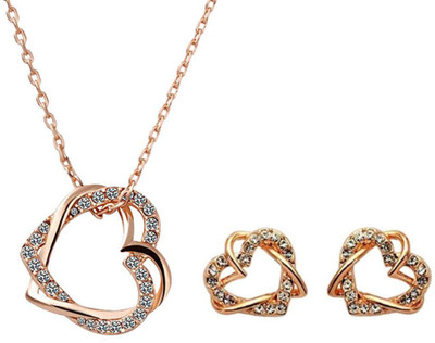 57% OFF on CRUNCHY FASHION Alloy Jewel Set(Gold) 57% OFF on CRUNCHY FASHION Alloy Jewel Set(Gold)