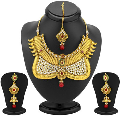 

Trushi Copper Jewel Set(Gold)