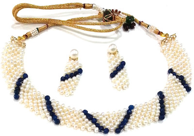 

Sri Kapi Pearls Alloy Jewel Set