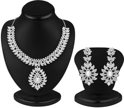 

Sukkhi Zinc Jewel Set(White)