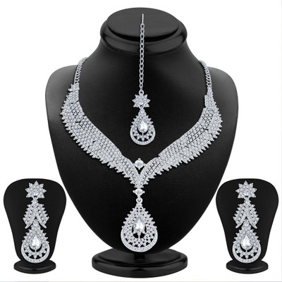 

Sukkhi Alloy Jewel Set(White)