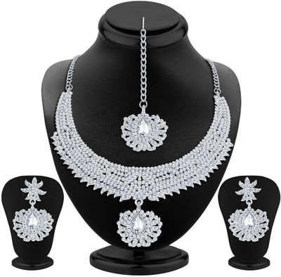 

Sukkhi Alloy Jewel Set(White)