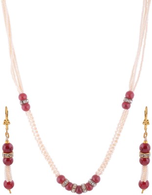 

Sale Funda Stone Jewel Set(Maroon, White, Gold)