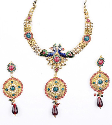 

Kavyanjali Jewels Alloy Jewel Set(Multicolor)