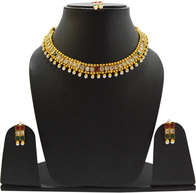 

Clicktin Alloy Jewel Set(Gold)