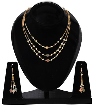 

Jewels Gehna Alloy Jewel Set(Multicolor)